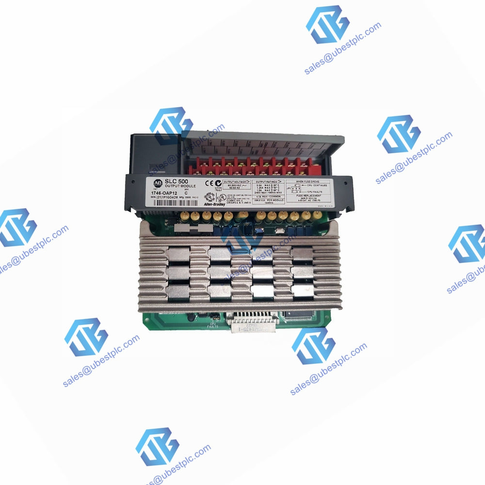 Modul Output AC Diskret Allen-Bradley 1746-OAP12 SLC 500