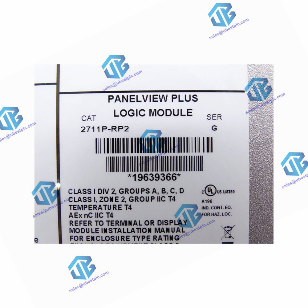 2711P-RP2 Allen Bradley PanelView Plus Logic Module