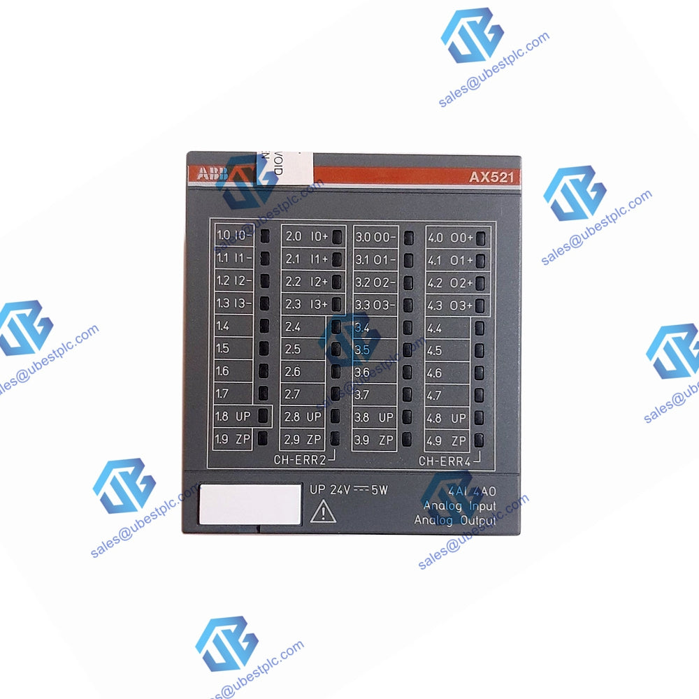 3ABD10066541 AX521 ABB | S500 Analog Input/Output Module