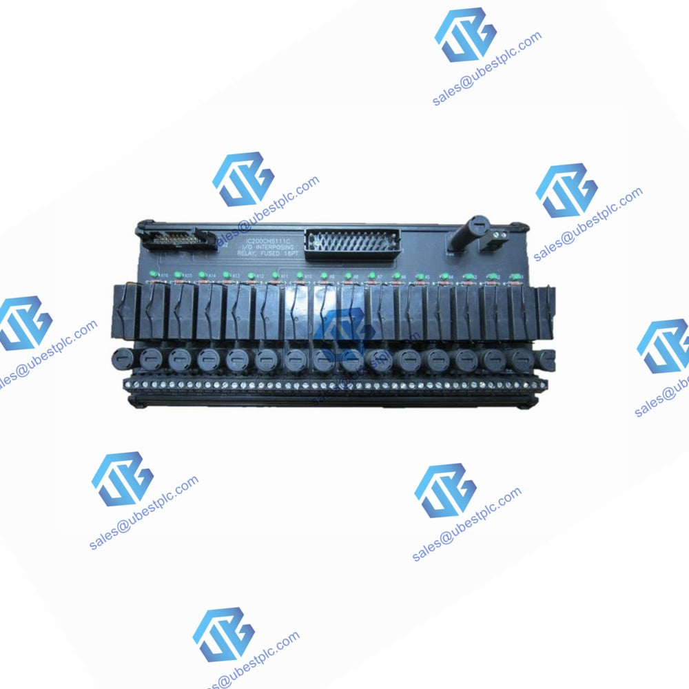 IC200CHS121 Rak Terminal I/O Interpos Gaya Fius GE