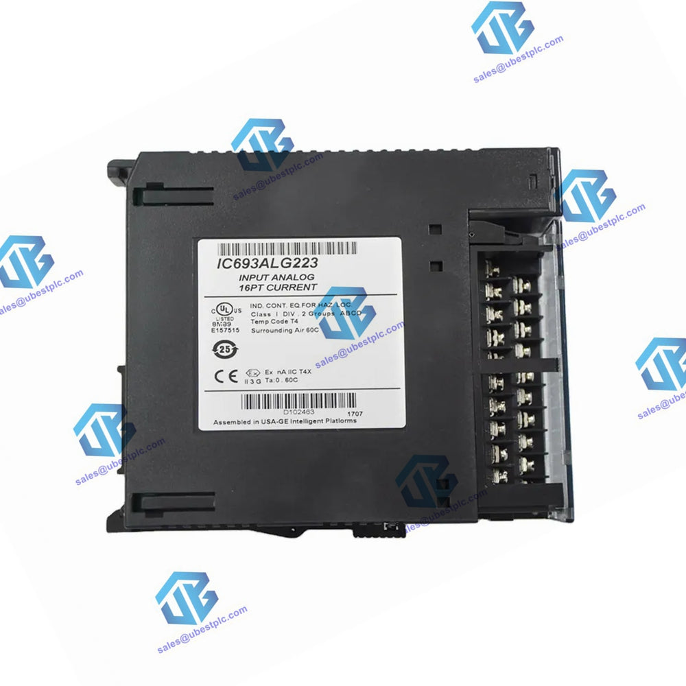 IC693ALG223 GE Fanuc 16-Saluran Modul Input Voltan Analog