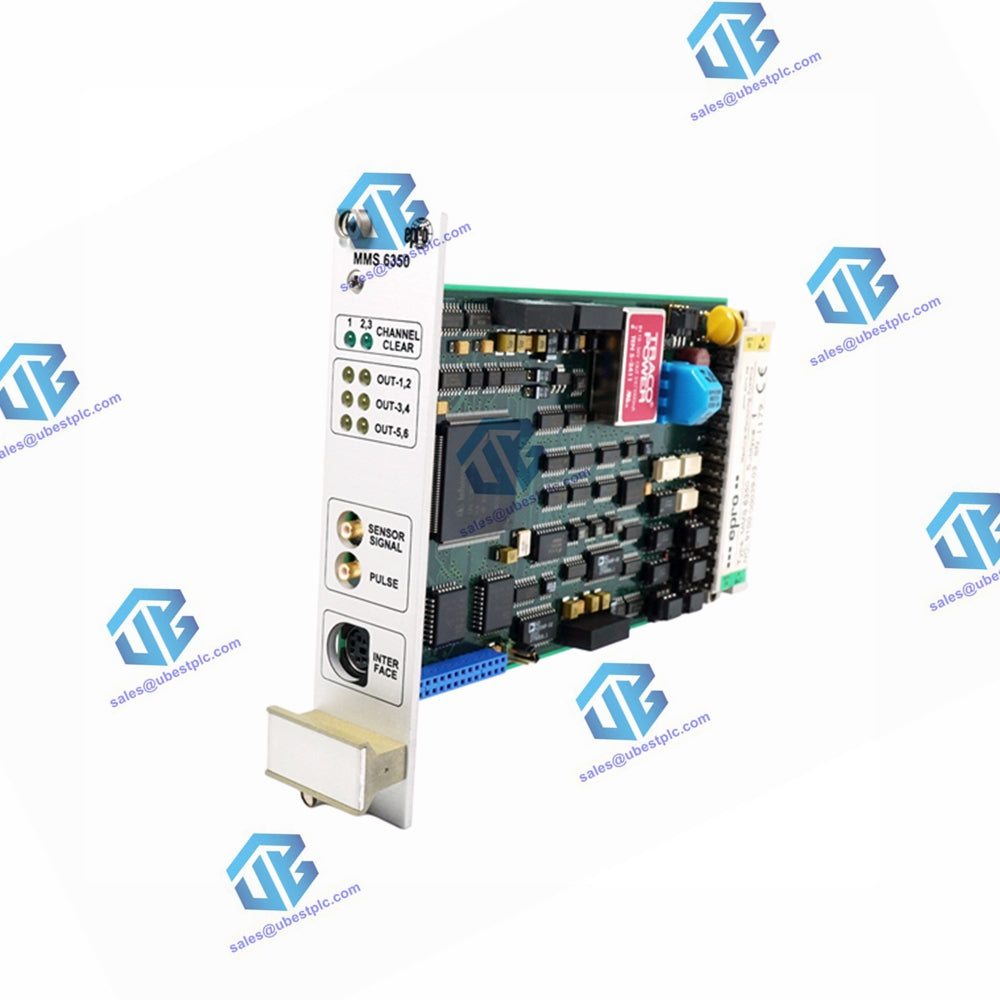 Emerson MMS 6350 EPRO Interfaccia Profibus DP DOPS