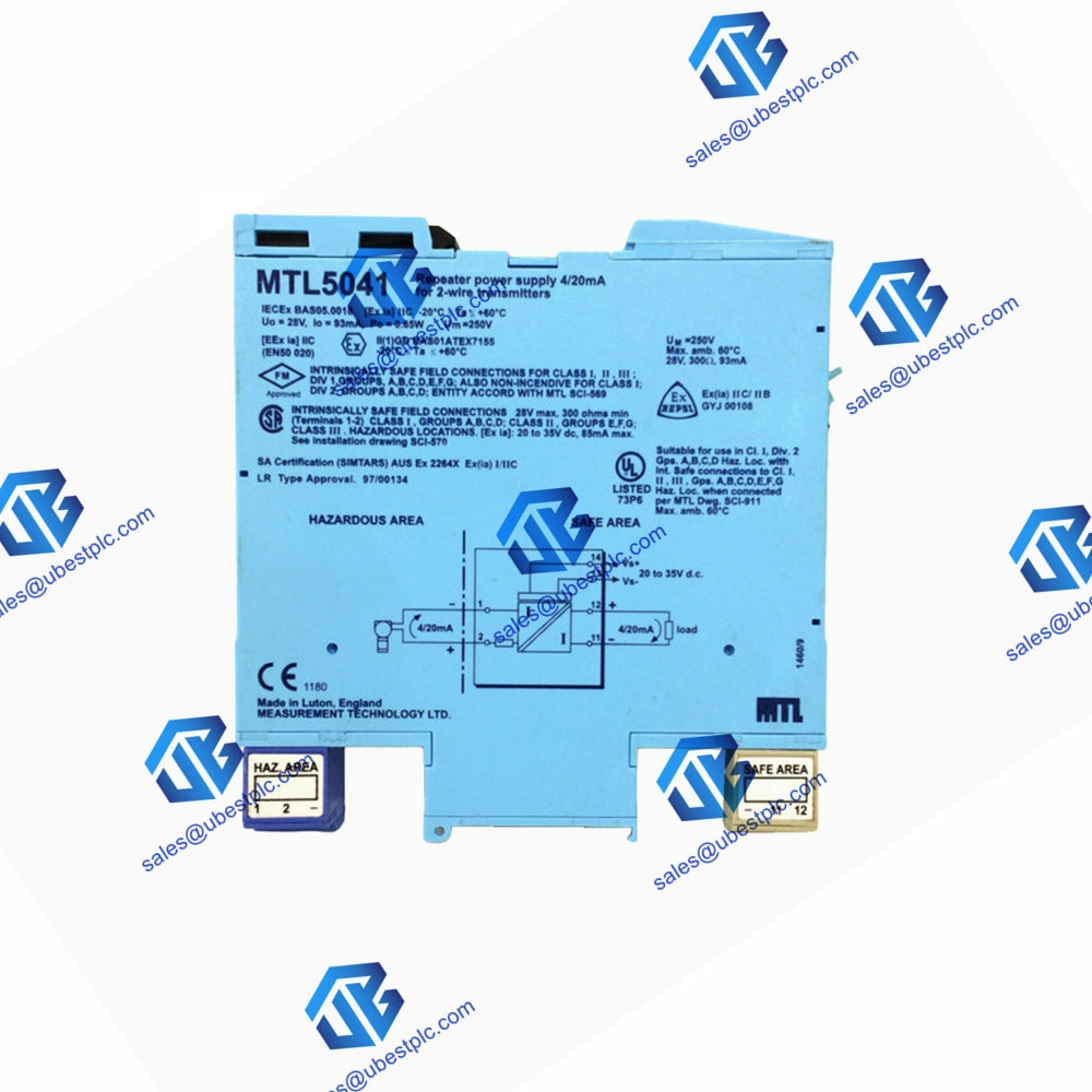 MTL5041 - Τροφοδοτικό MTL Repeater