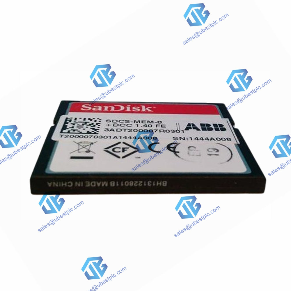 3ADT200007R0101 SDCS-MEM-8 | ABB Memory Card