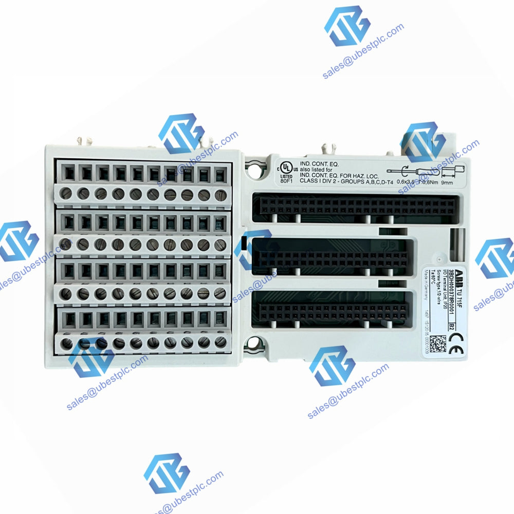 TU 715F | 3BDH000378R0001 | ABB I/O Terminal Unit, 24 VDC